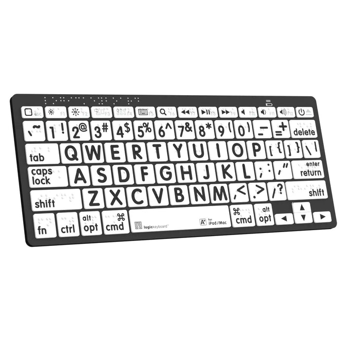 Braille/LargePrint Bluetooth Mini Keyboard - Mac
