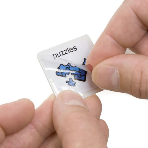 Peel and Stick Labels and Laminates for ProxTalker and ProxPAD