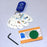 ProxTalker maintenance tool bag with star wrench, Speak All button, and programming sound tags