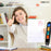 Student with Scanmarker Exam scanning pen after completing an assessment