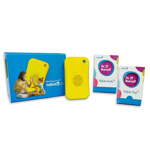 Talkido Mio Starter Set with AAC device, DIY Cards and DIY Tags