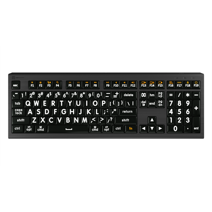 LargePrint Keyboard - Mac Backlit