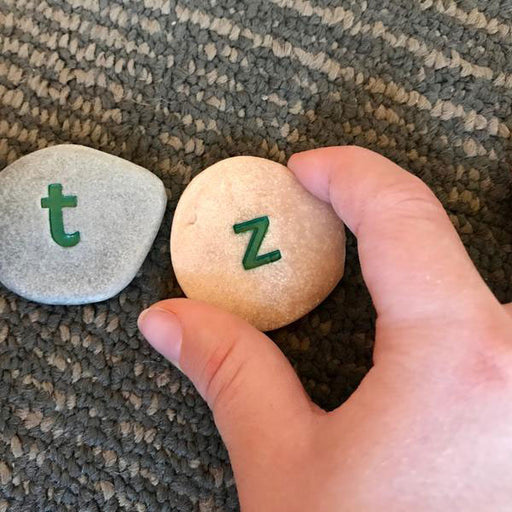 Lowercase Alphabet Pebbles Sets