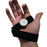 Bluetooth Tiny Switch mounted on Vel-Strap around hand