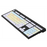 Dyslexia Keyboard for Windows full layout with color-coded keys