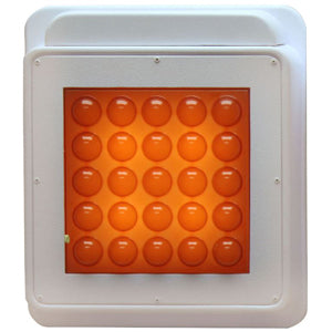 Sensory Wall Panel - Touch Light Orange